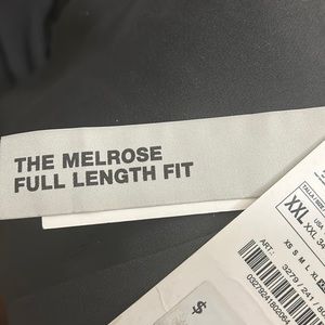 Zara [NWT] Women’s Navy Blue Pants - Sz: XXLarge. Slit inseam at bottom.